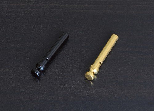 ブラックXコートパッドピン 4POT40mmレーシングキャリパー 1本 ブラックXコートパッドピン 4POT40mmレーシングキャリパー 1本